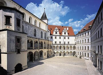 Innenhof der Residenz Neuburg an der Donau