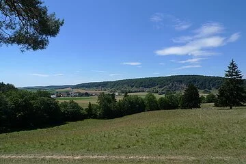 Blick auf die Mauerner Höhlen