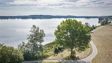 Wanderweg am Altmühlsee Ortsteil Wald
