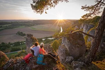 Sonnenuntergang an der Arnsberger Leite