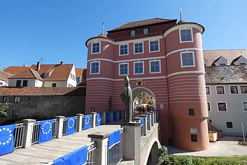 Donauwörth - Im Rieder Tor, dem letzten der vier Stadttore, befindet sich das "Haus der Stadtgeschichte"