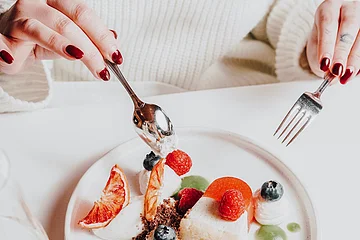 Nachspeise vom Wellness- und Genusshotel Der Eisvogel