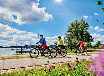 Sternradtour - Altmühltal 2025 Radfahren entlang des Fränkischen WasserRadweges am Brombachsee und Altmühlsee.