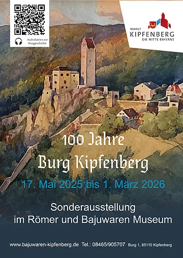 Sonderausstellung Burg Kipfenberg Plakat Sonderausstellung