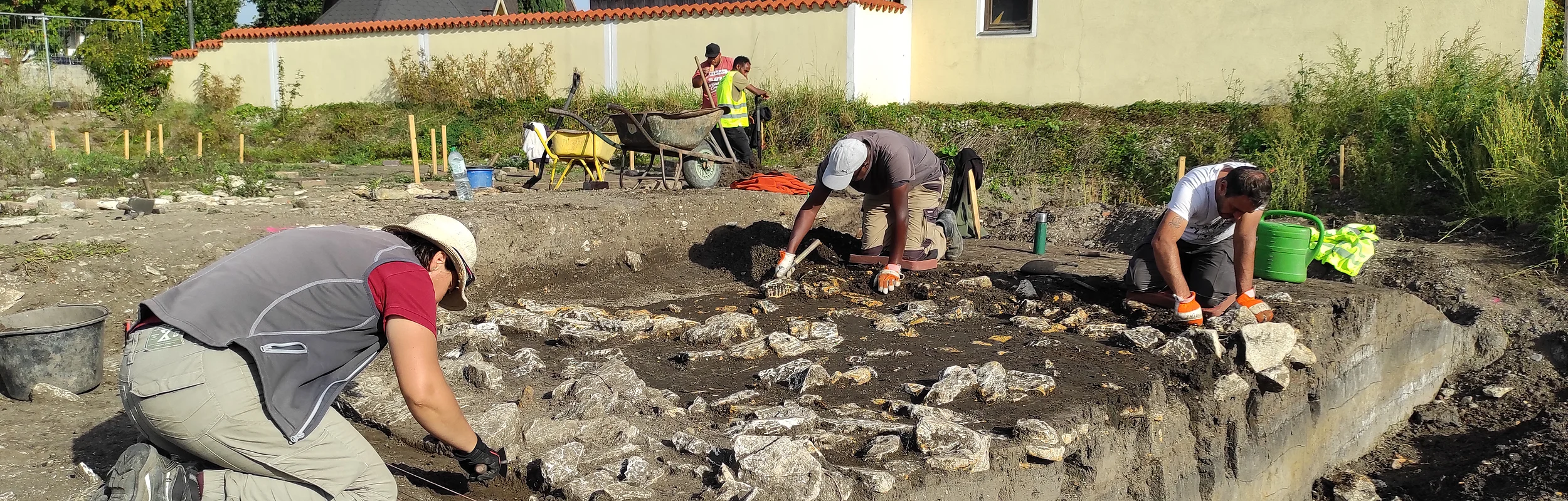 Die Grabung am Murus Gallicus unter der Manchinger Schulstraße