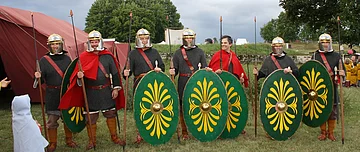 Römer auf Zeit Lager