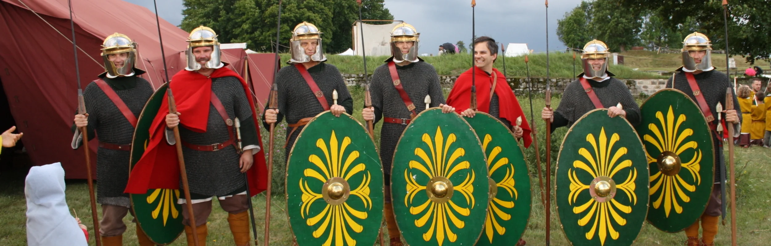 Römer auf Zeit Lager