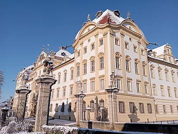 Residenz bei Schnee