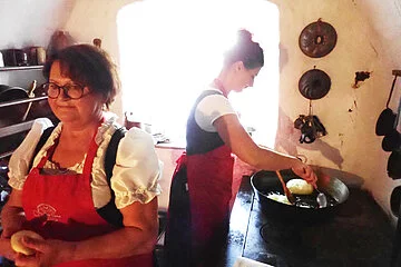 Kirchweih Jura-Bauernhof-Museum Kiachele backen