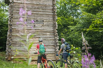 Limesradweg am Limeswachtturm Kipfenberg 1