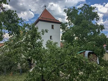 Wasserschöpferturm Stadtbefestigung der Beilngrieser Altstadt