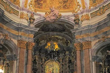 Innenansicht der Asamkirche