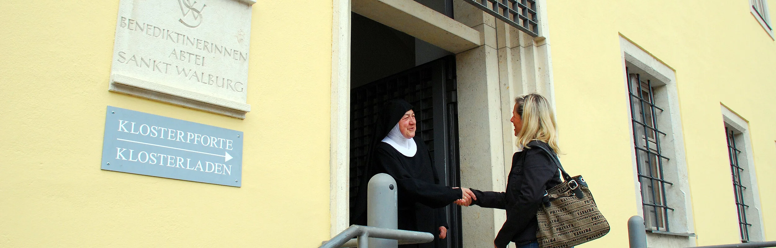 Gästehaus St. Walburg - Begrüßung