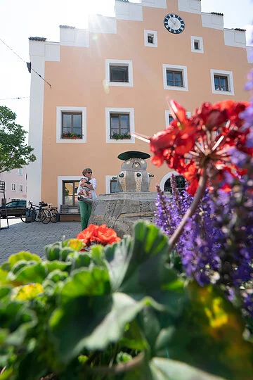 Rathaus & Chinesenbrunnen