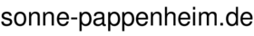 sonne-pappenheim.de